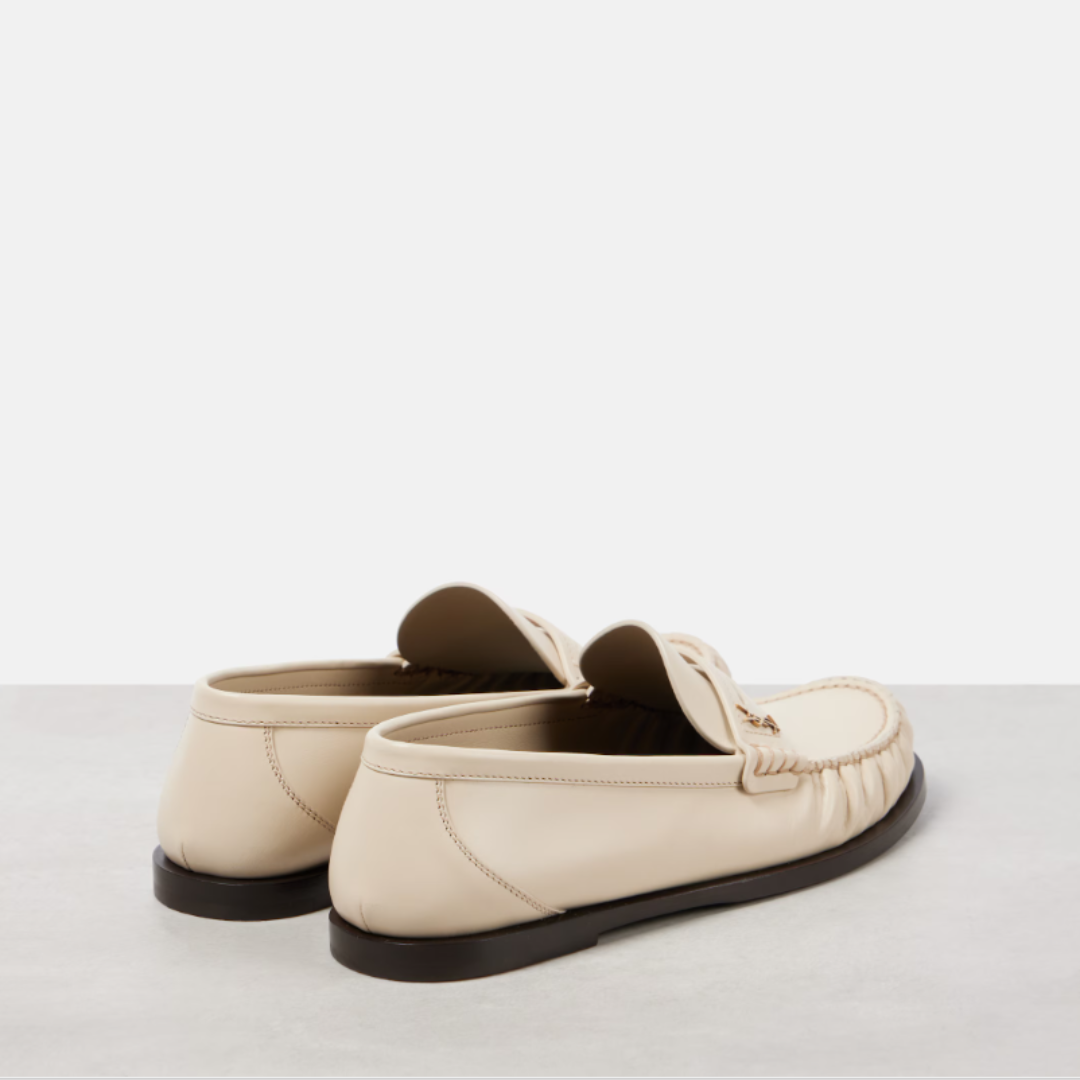 Saint Laurent Penny Loafers Bej